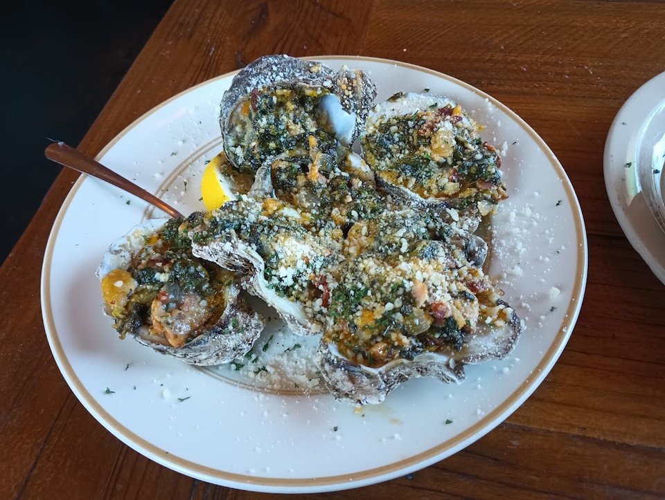 Oysters Rockefeller